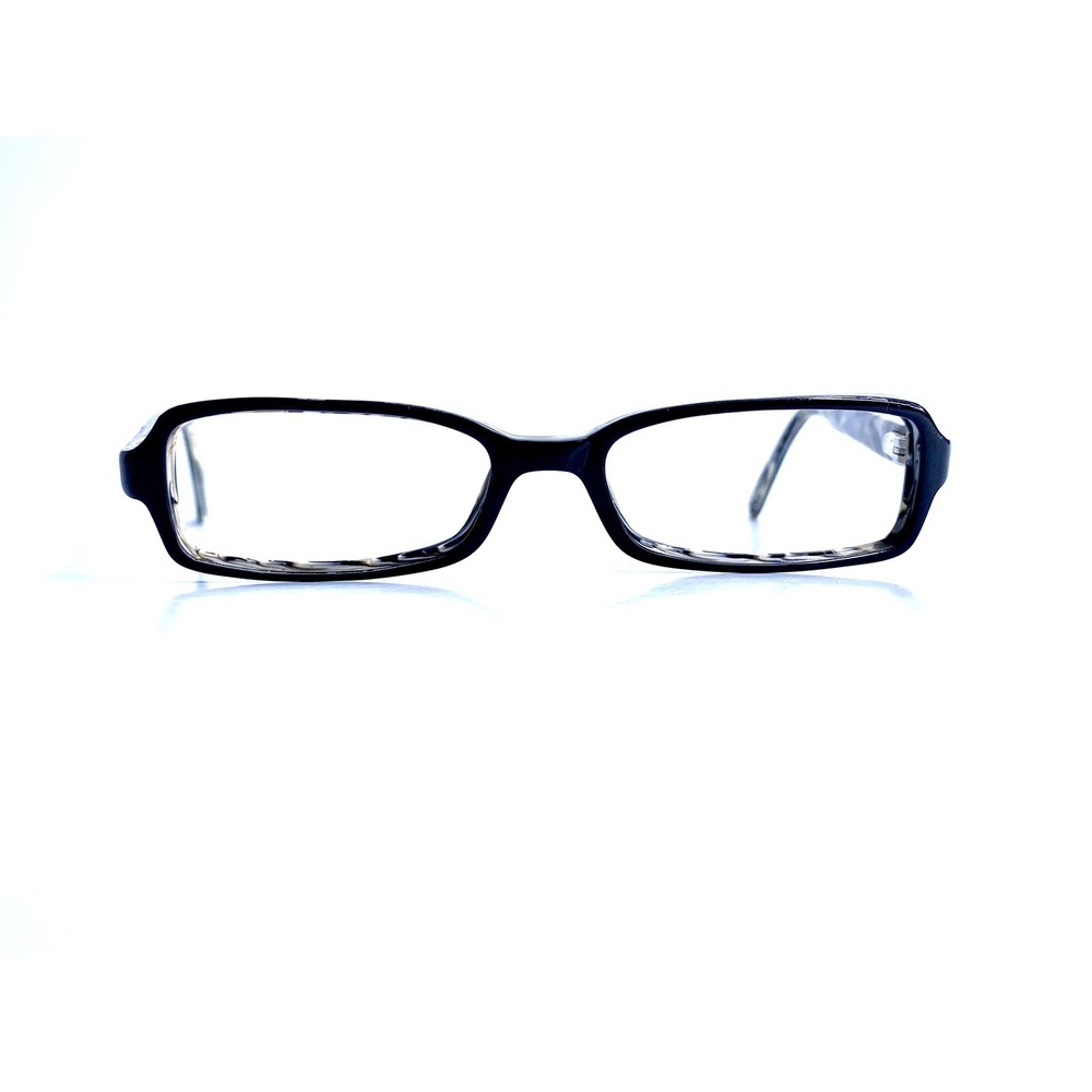 Versace Versus Black Marble Rectangular Eyeglasses VR8021 415 50 16 135 Vintage